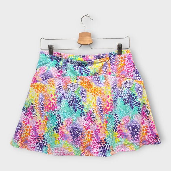 NWOT IBKUL Golf Women's Skort Print (Multicolor) - Small - Picture 2 of 2
